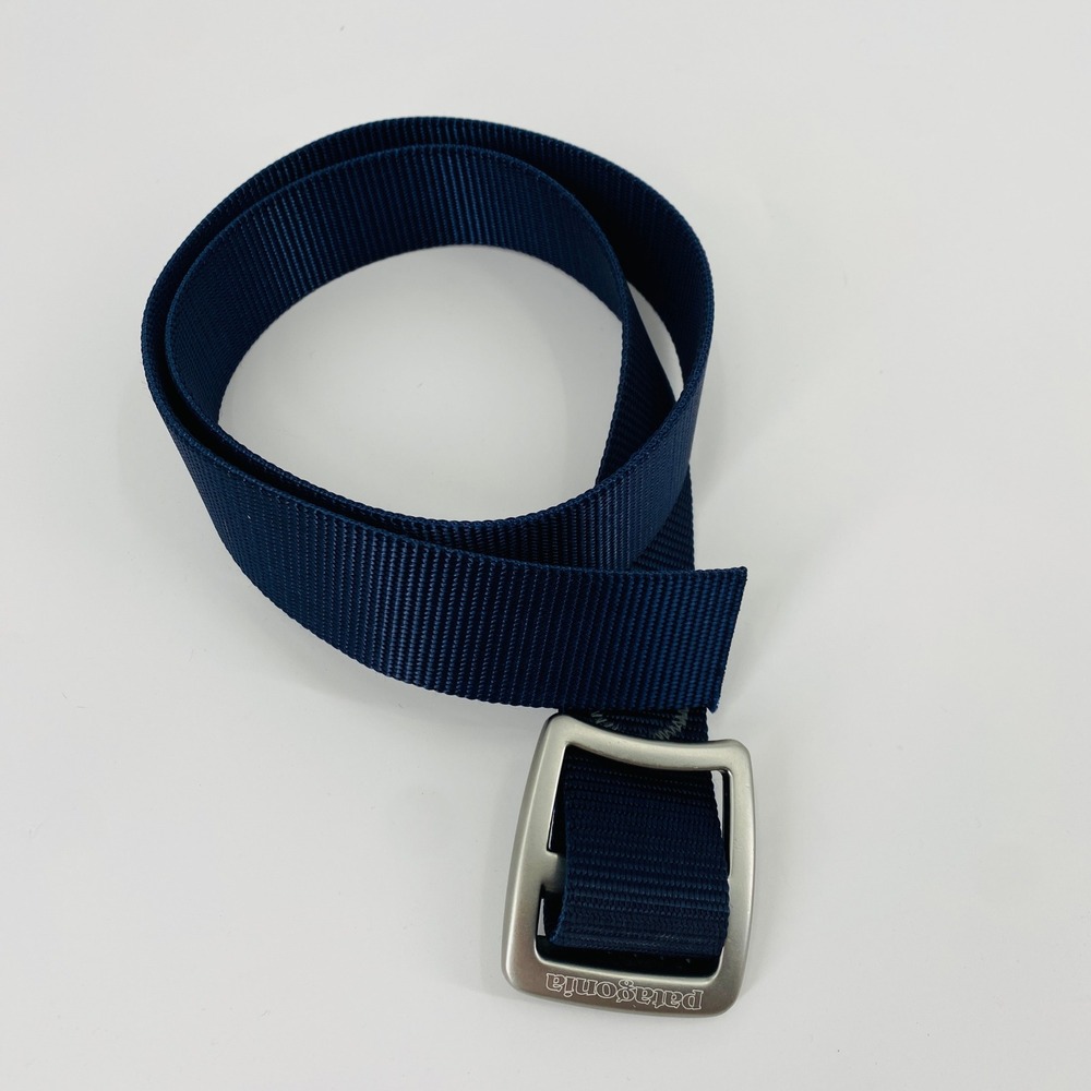 Patagonia Friction Belt OS Navy Blue Webbing Tech